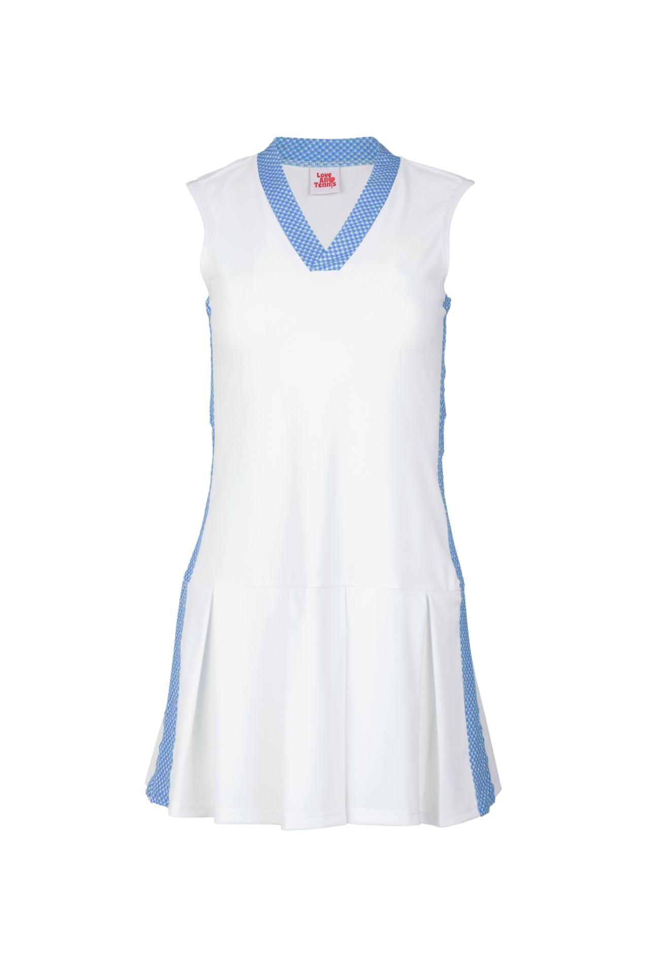 Love All Tennis Women's Tracy Dress Resort Gingham