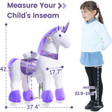 Model U® Unicorn Ride-On Toy Age 7+ – Purple