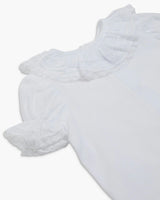 Montaigne Blouse White Voile