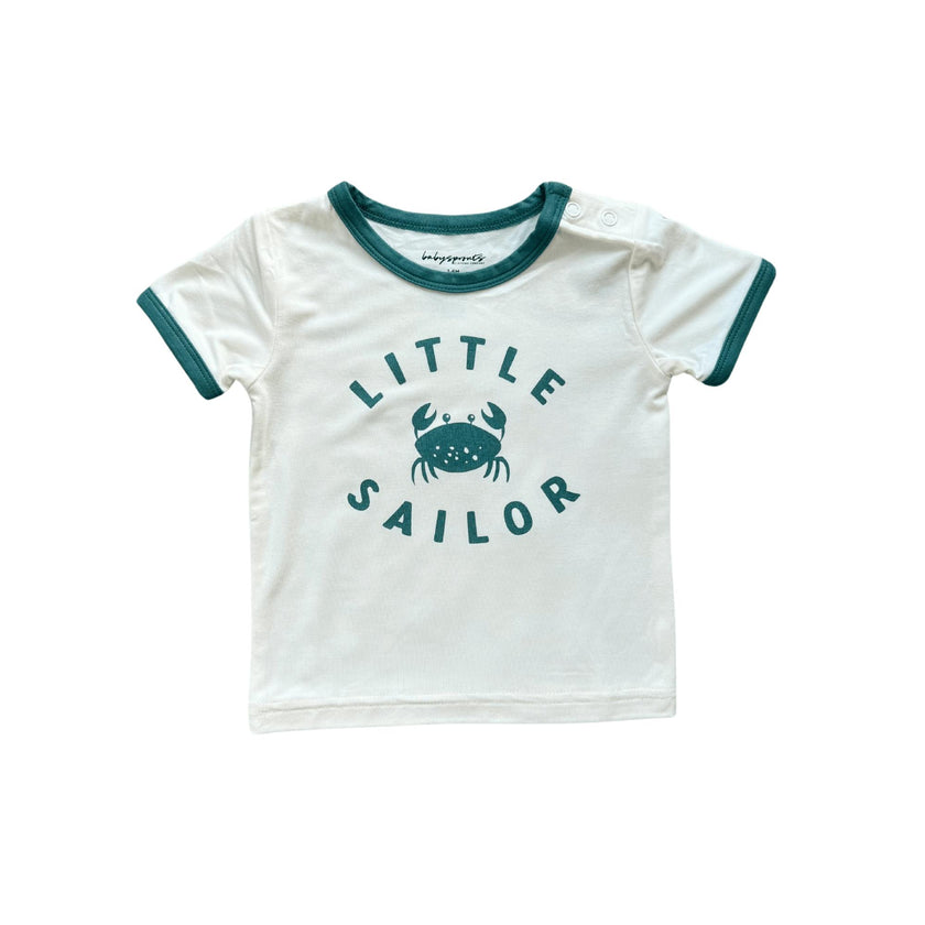 Retro Short Sleeve Tee Little Sailor