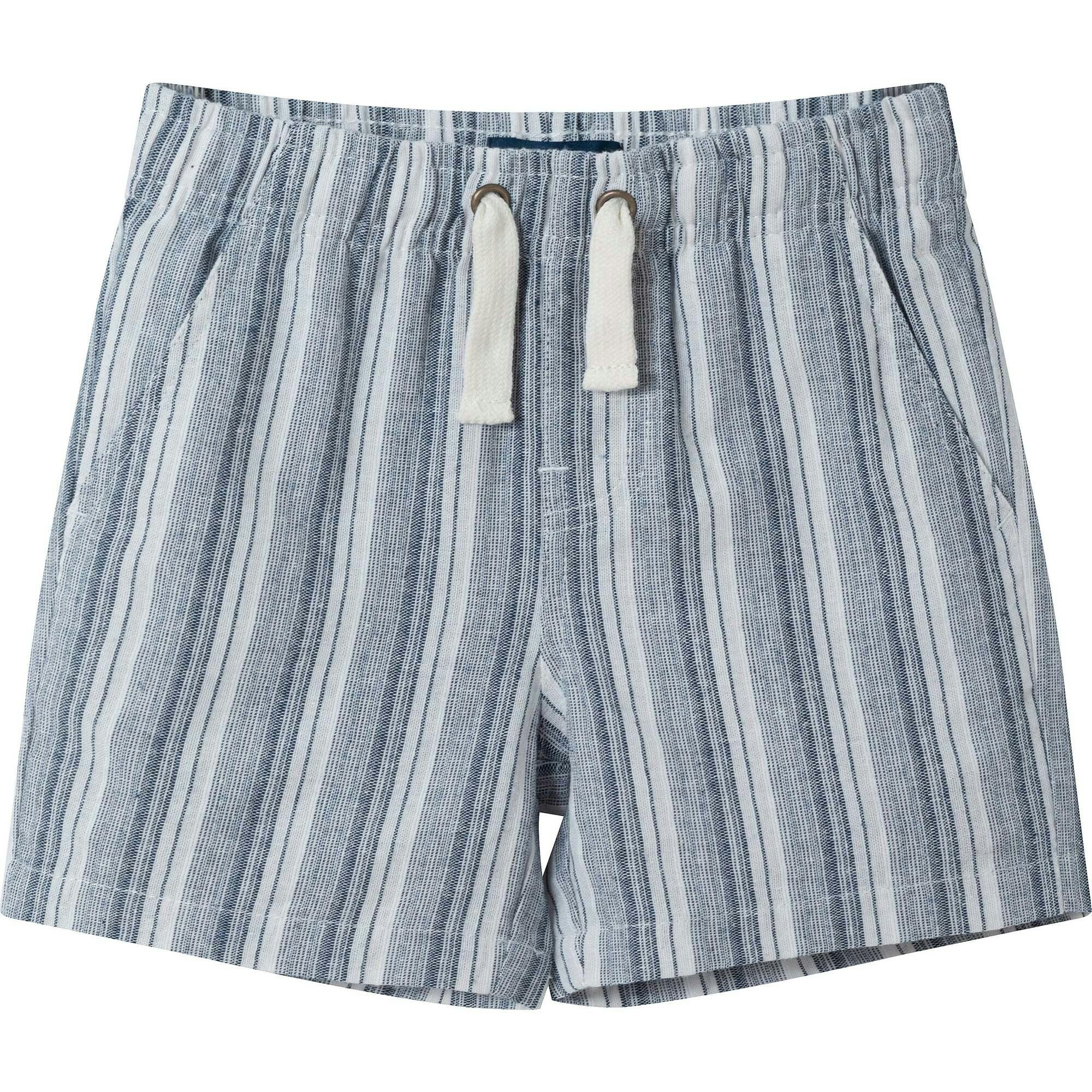 Kids Linen Blend Shorts