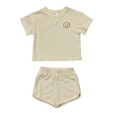 Short Sleeve Cotton Terry Set