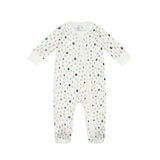 Tiny Drops Zip-up Baby Bodysuit