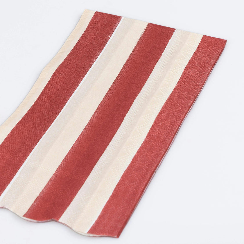 Fall Stripe Guest Towels