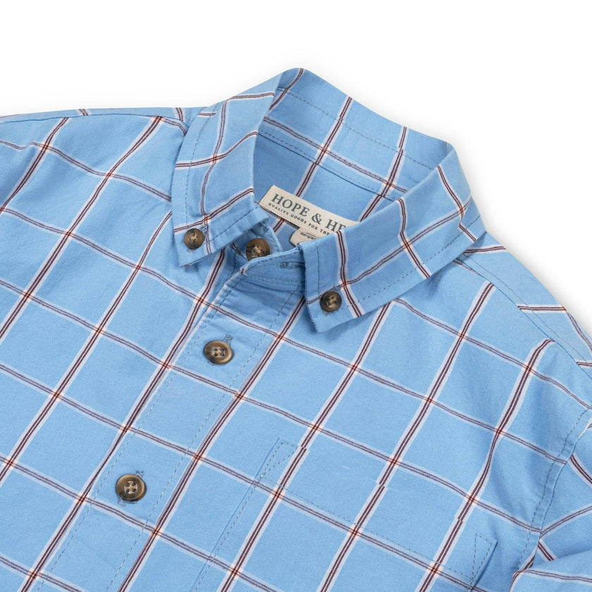 Organic Stretch Poplin Shirt