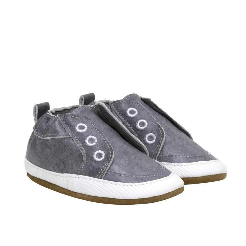 Stylish Steve Grey Soft Sole