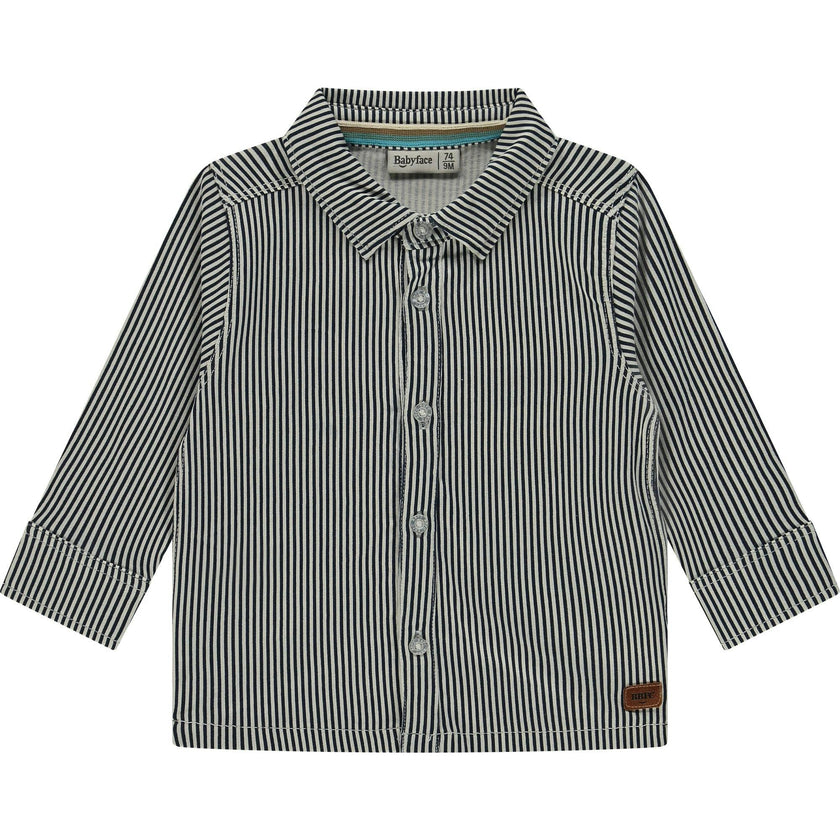 Pinstripe Button Up
