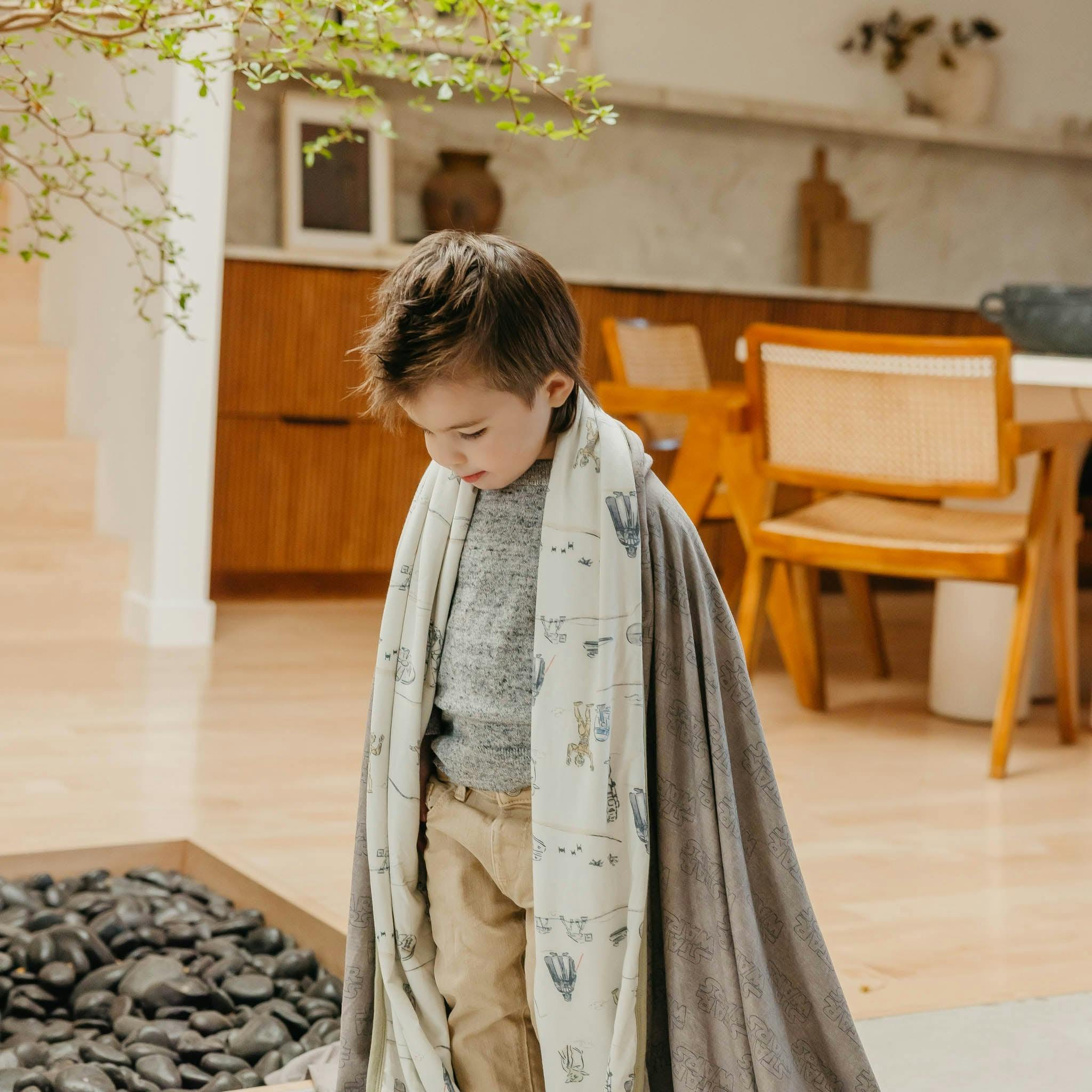 Three-Layer Jumbo Quilt - Tatooine