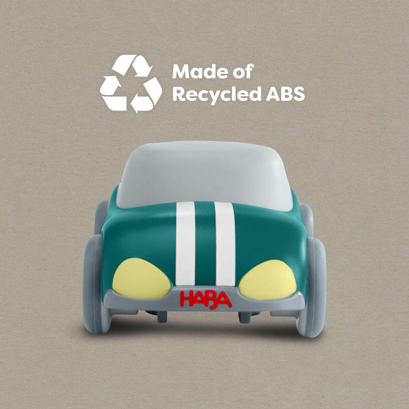 HABA Cars Green Racer & Safety Car