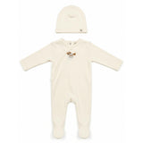 Honeybee, Flower & Rolling Horse Cotton Spandex Footie