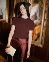 Dailey Cashmere Top with Lace