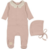 Touch of Crochet Footie & Hat Set