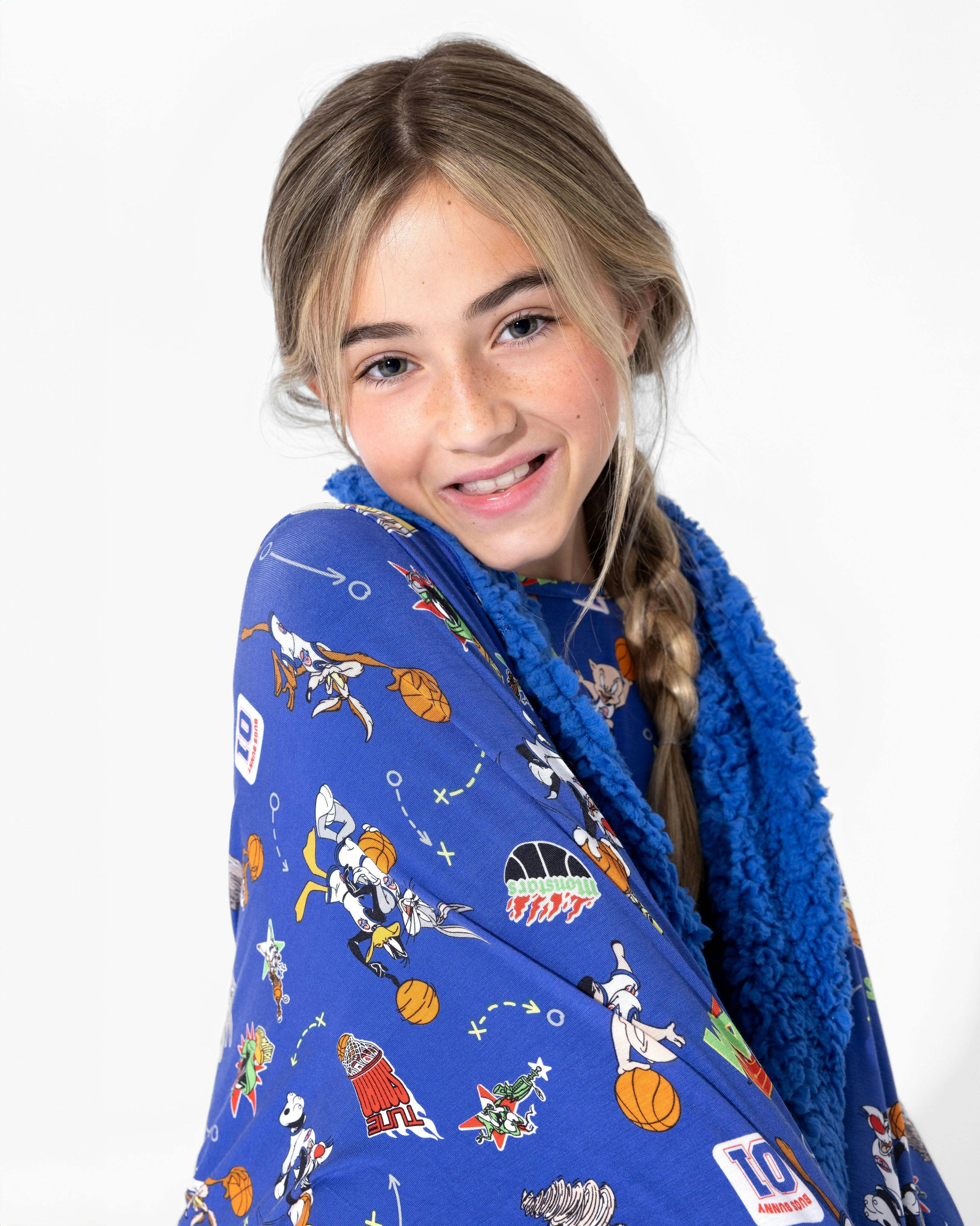 Space Jam Bamboo Sherpa Blanket