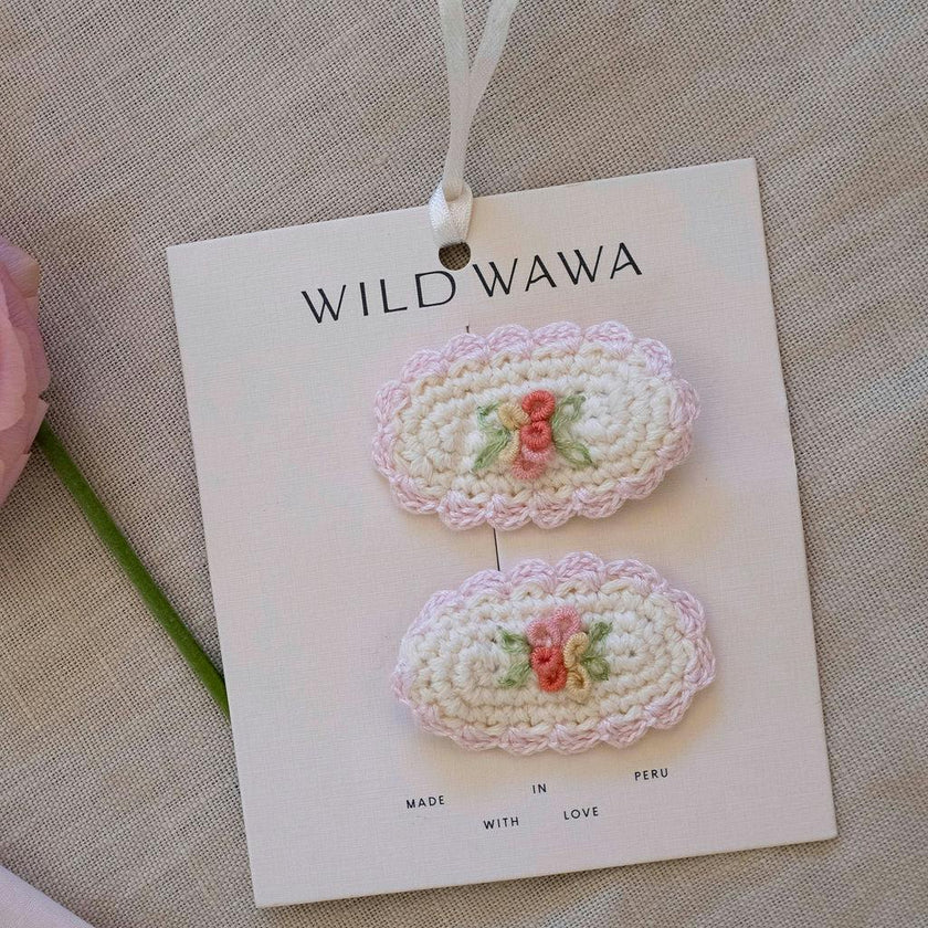 Crochet Clip Set