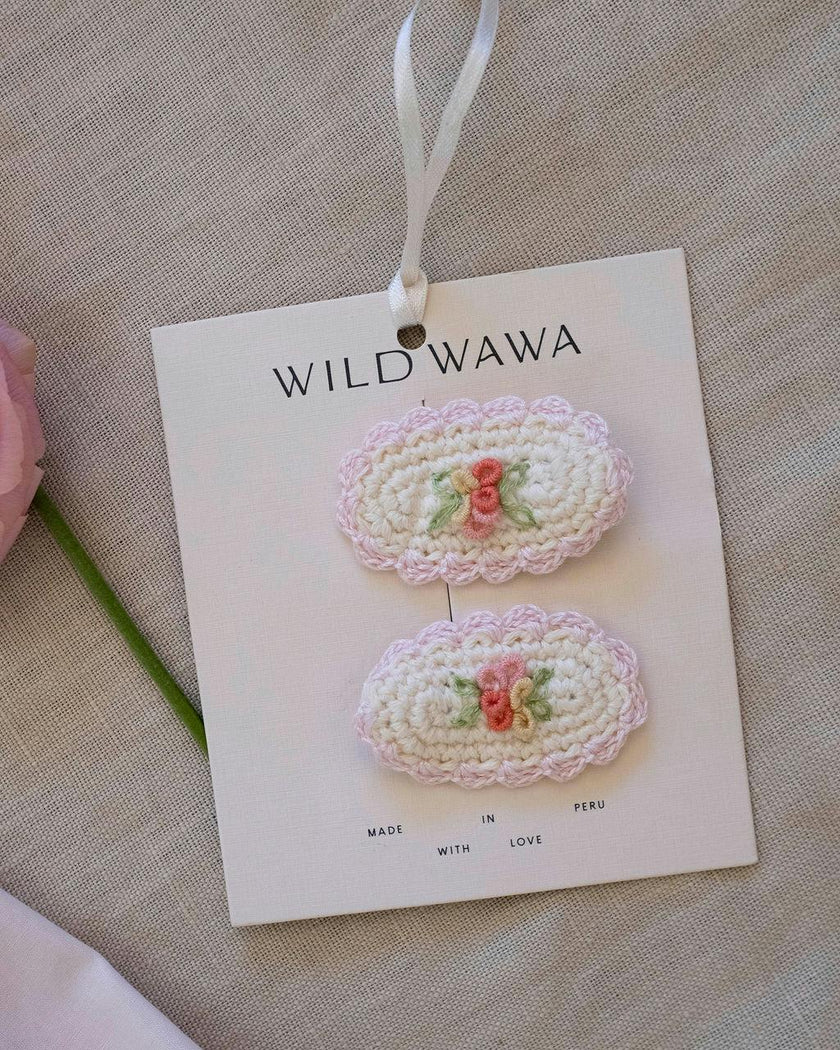 Crochet Clip Set