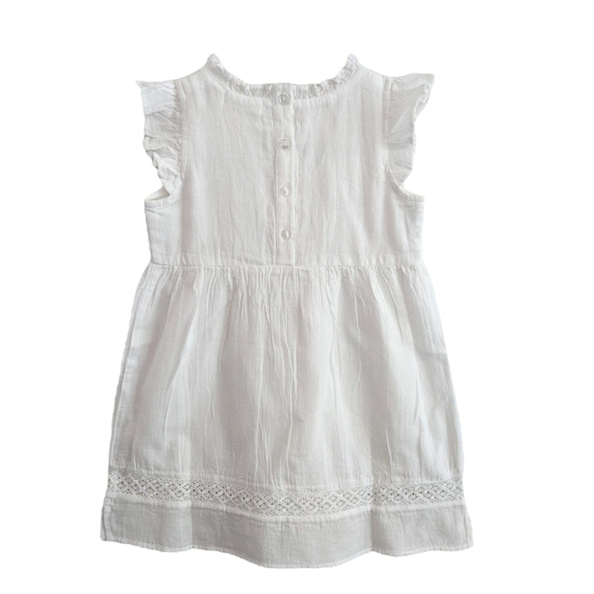 Bohemian Ruffles White