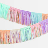 Pastel Fringe Garland