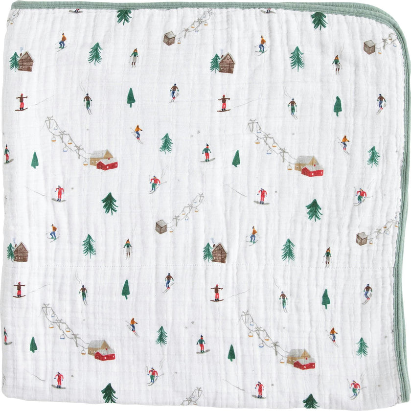 Original Cotton Muslin Quilt - Powder Party