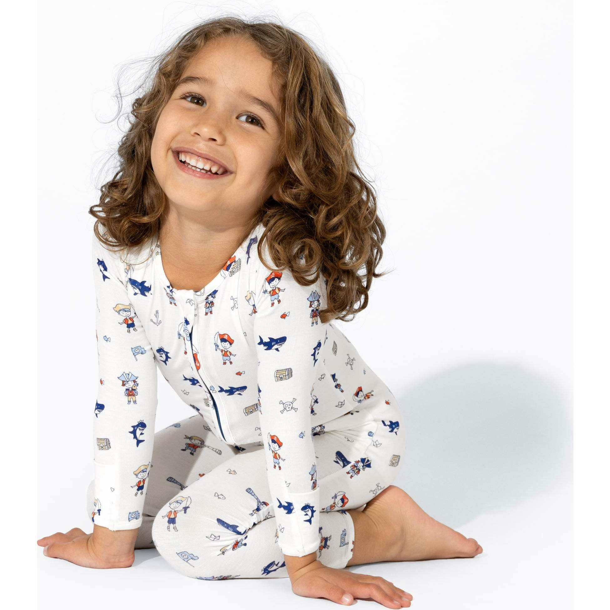 Pirate Bamboo Convertible Footie
