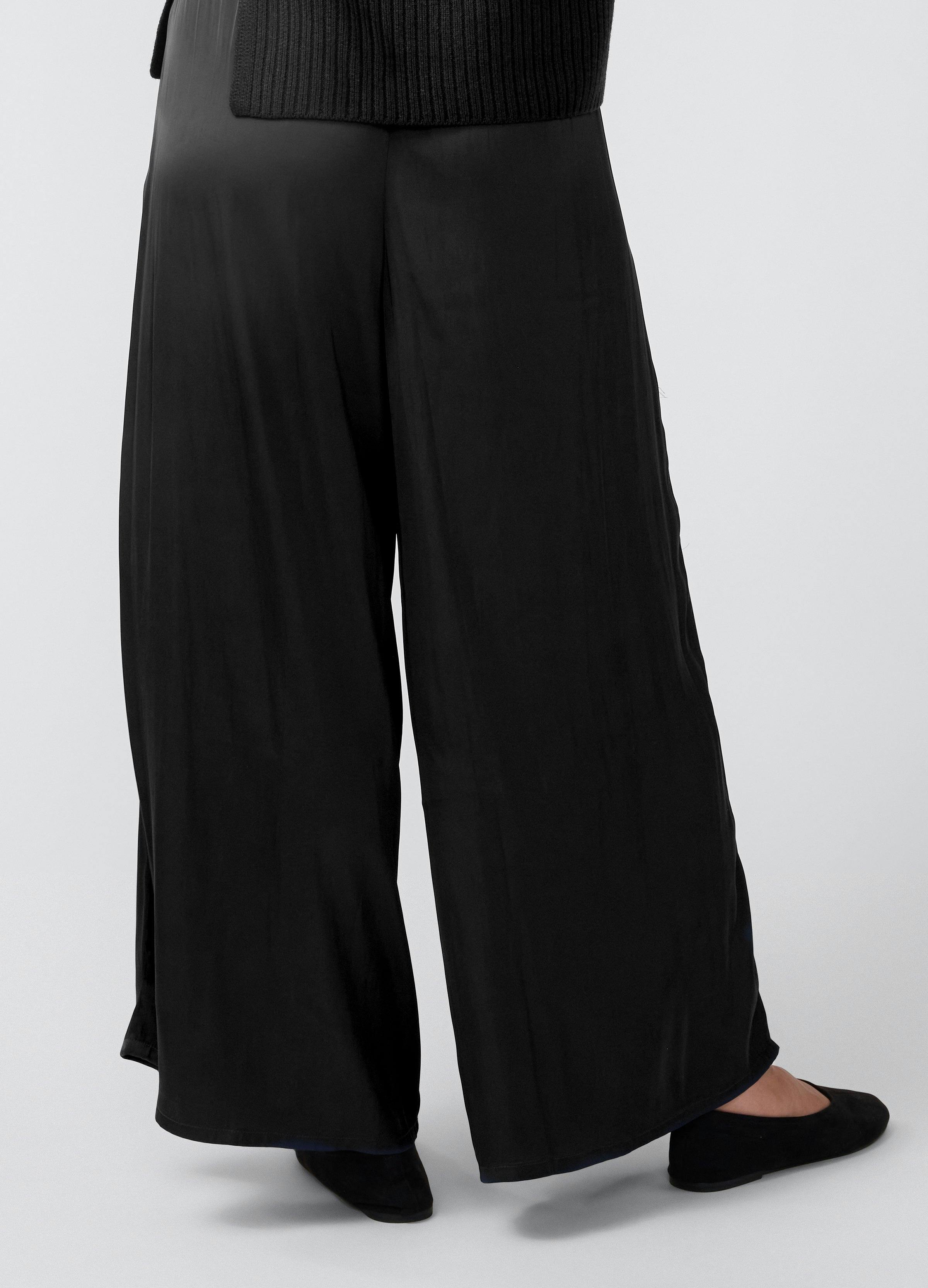 Flowy Wide Leg Woven Maternity Pant