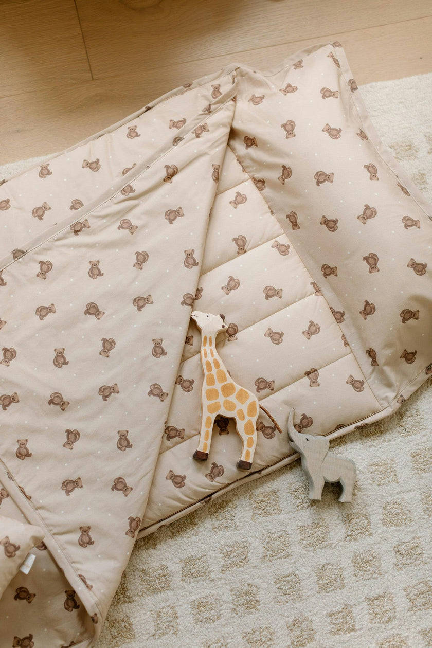 Organic Toddler Nap Roll-N-Rest Mat Set
