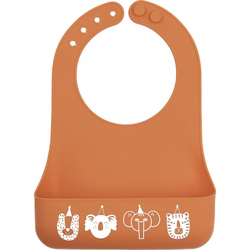 Party Animals Little Bites Narrow Bib