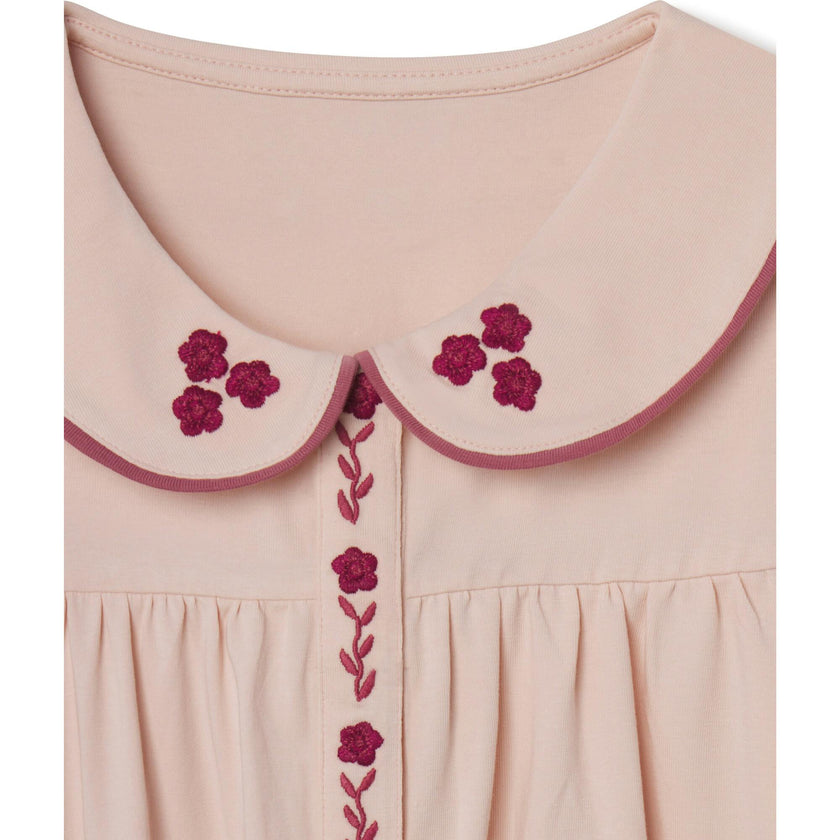Collier Dress in Blushing Pink
