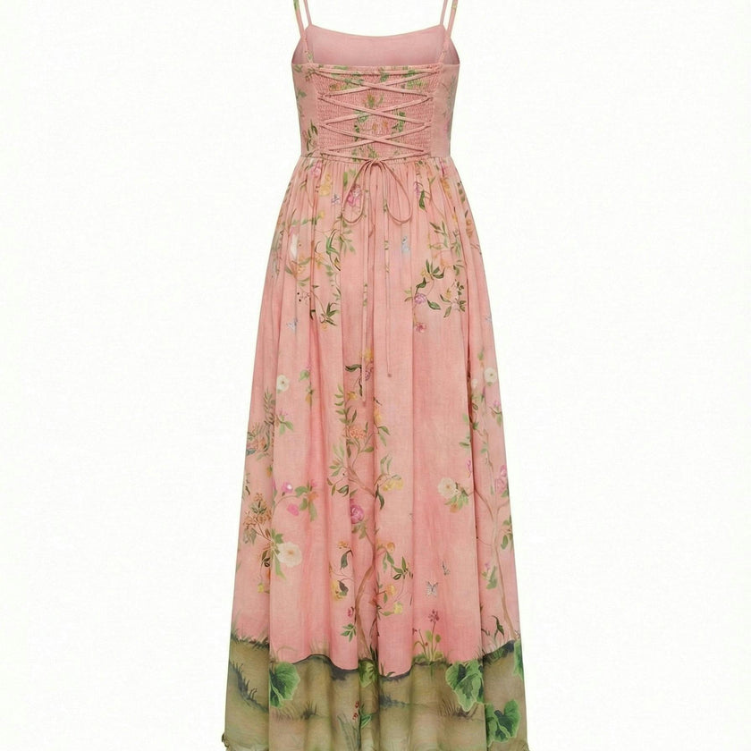 Gavin Dress, Peony Peacock x Larsen McDowell
