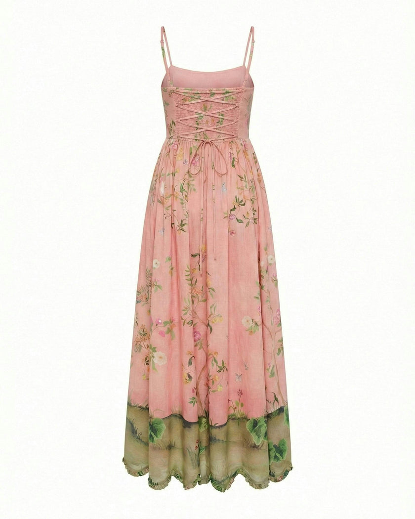Gavin Dress, Peony Peacock x Larsen McDowell