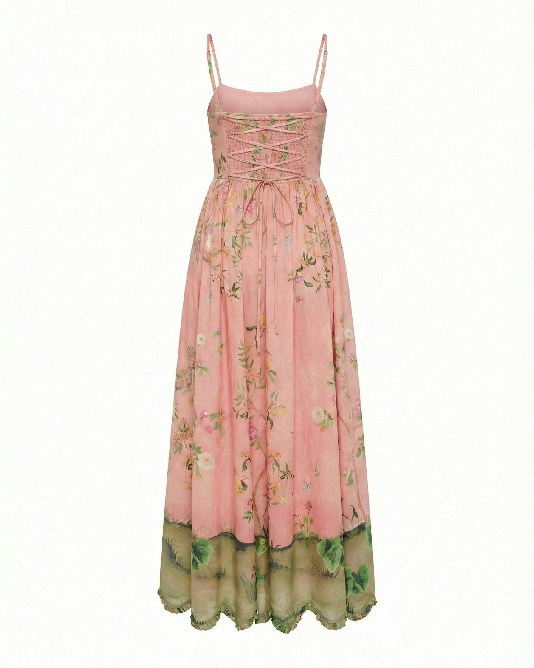 Gavin Dress, Peony Peacock x Larsen McDowell