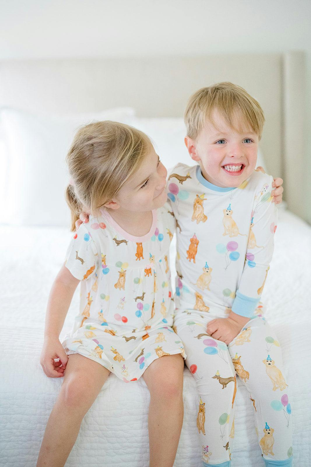 Birthday Party Dogs 2 Piece Pajama