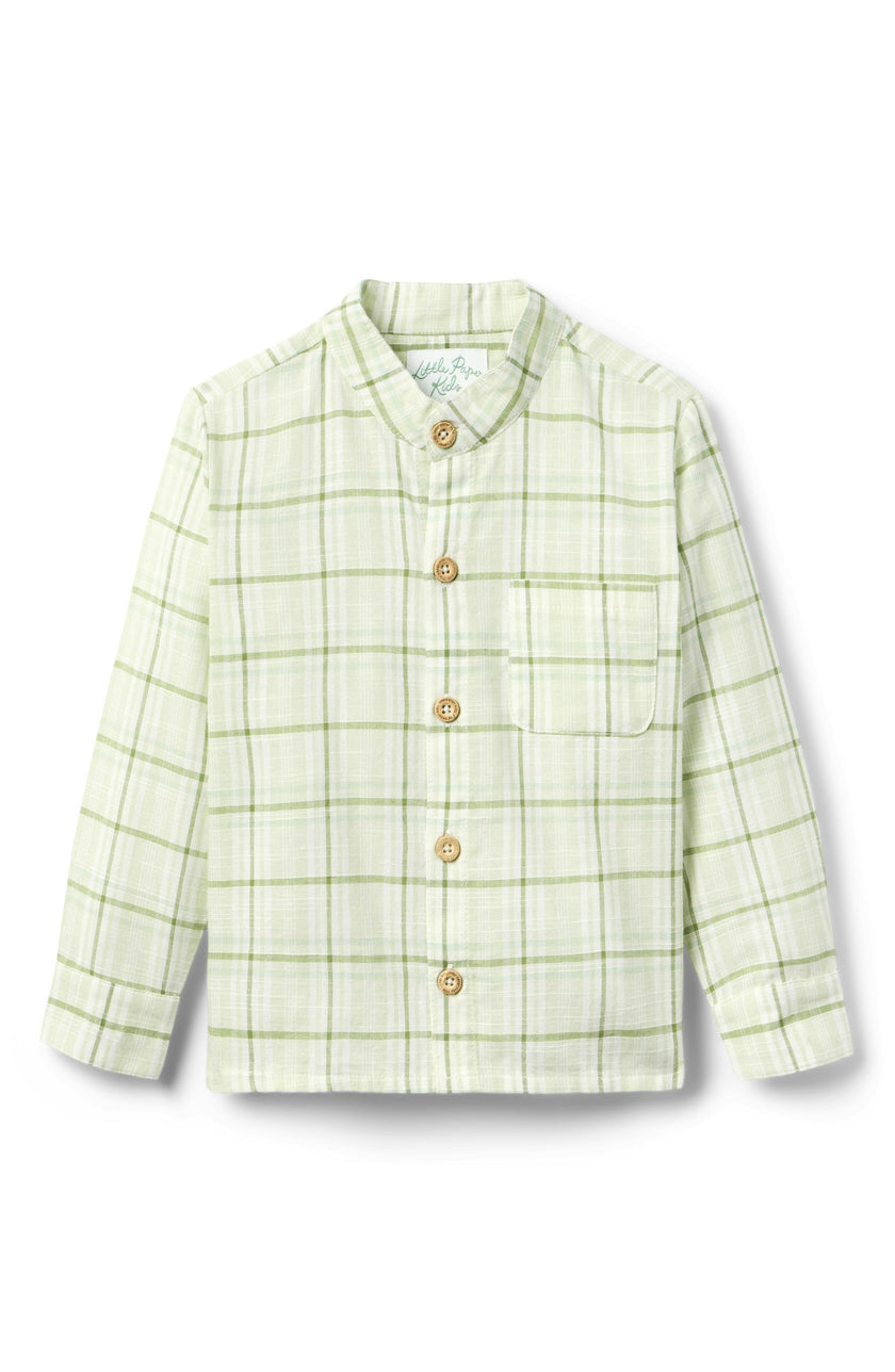 Arthur Long Sleeve Shirt - Meadow Plaid