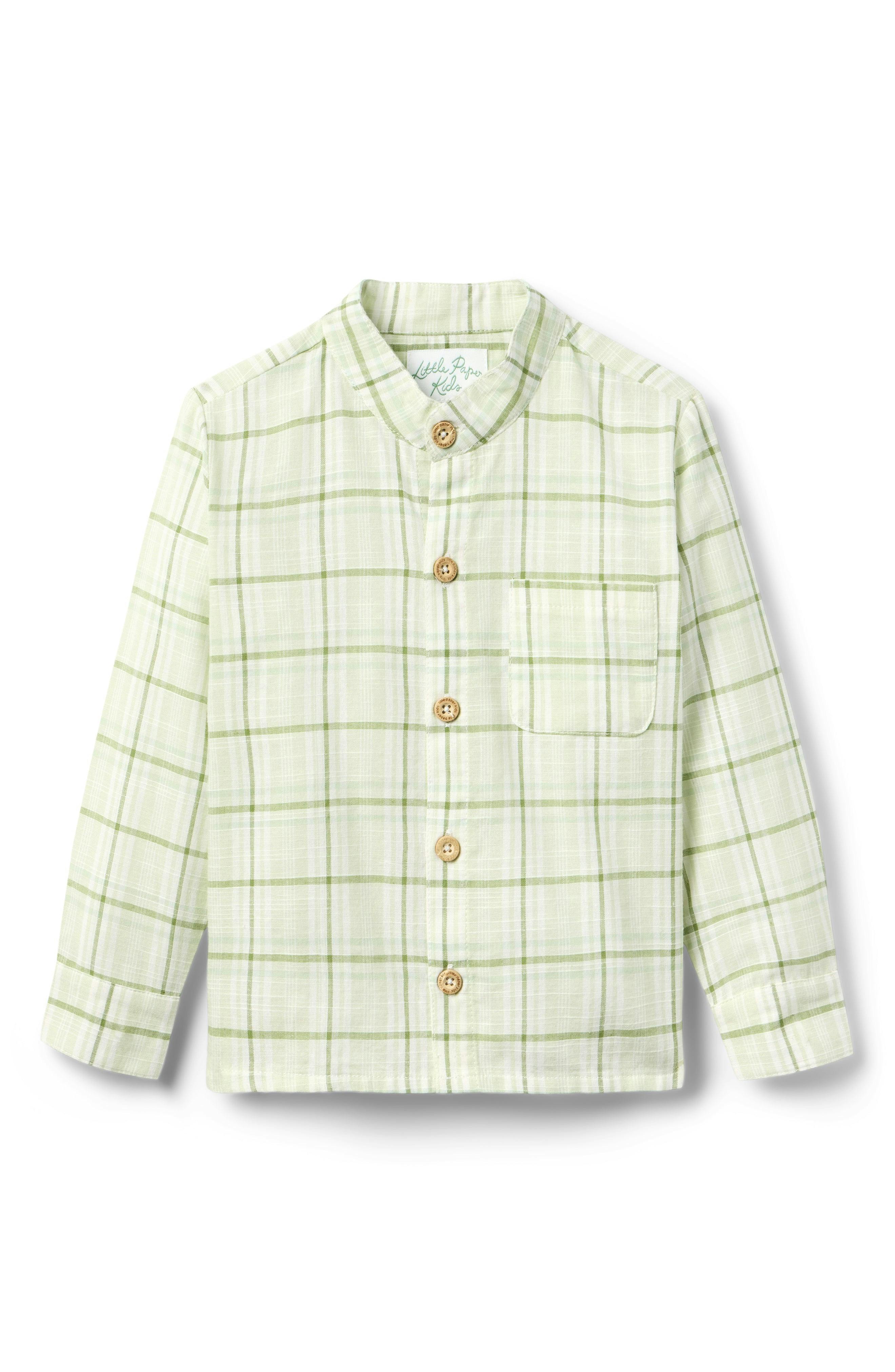 Arthur Long Sleeve Shirt - Meadow Plaid