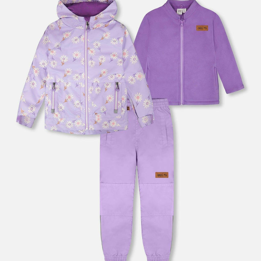 3-In-1 Two-Piece Mid-Season Outerwear Set