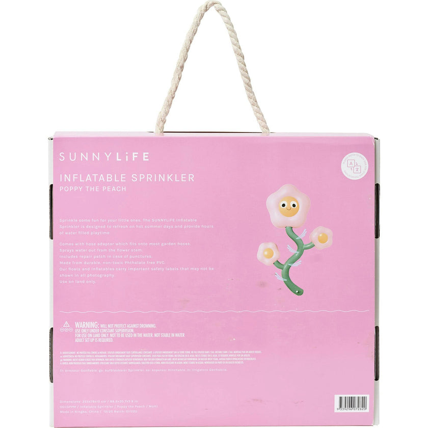 Inflatable Sprinkler: Poppy The Peach Flower