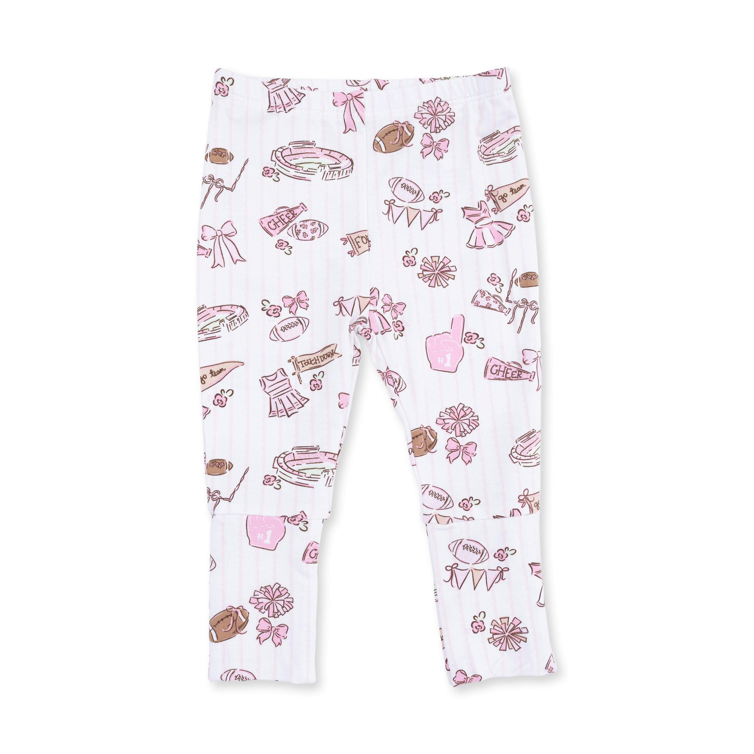 Football Cheer Nursery - Take Me Home Set with Convertible Pant