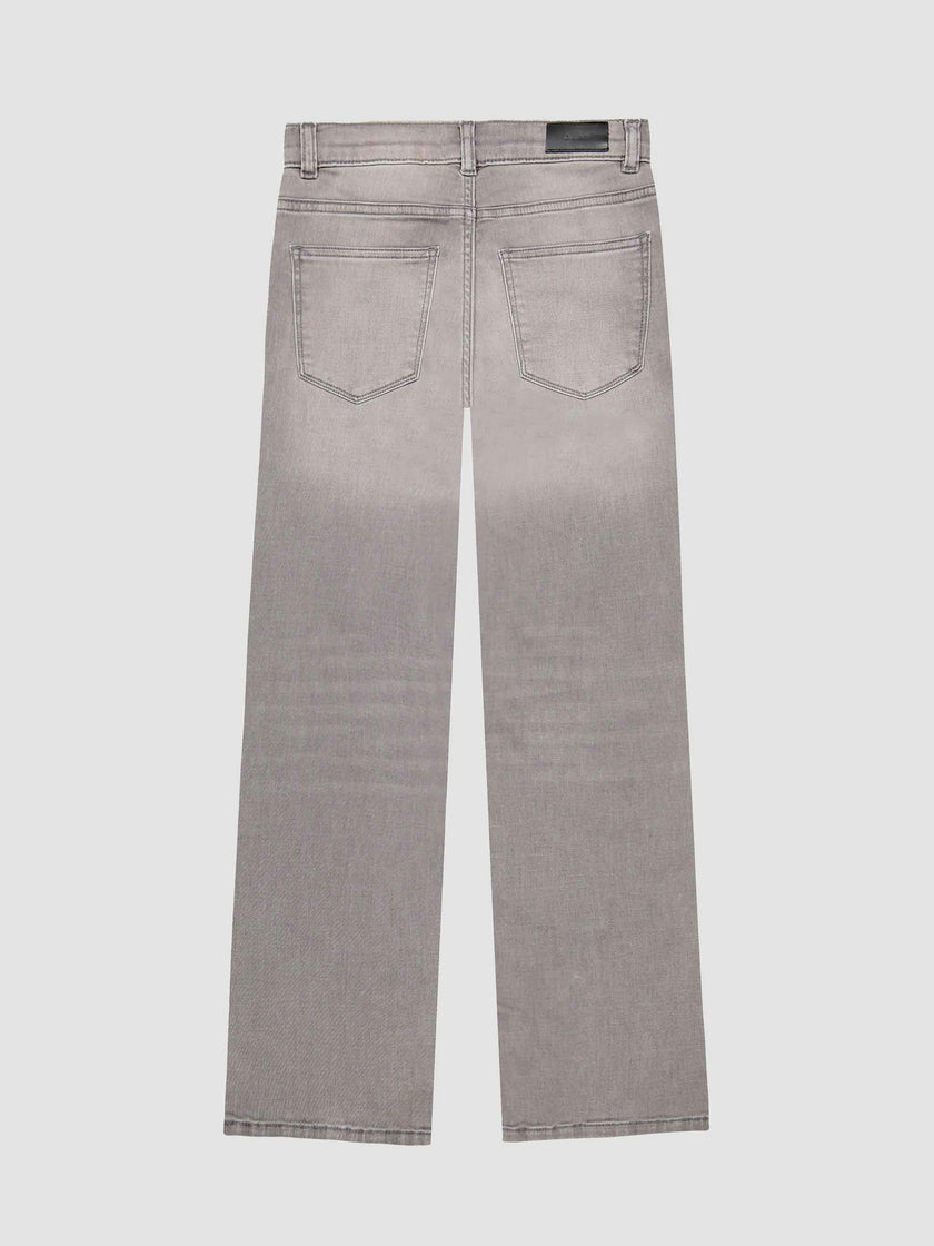 Benji Straight Pants | Washed Grey Knit