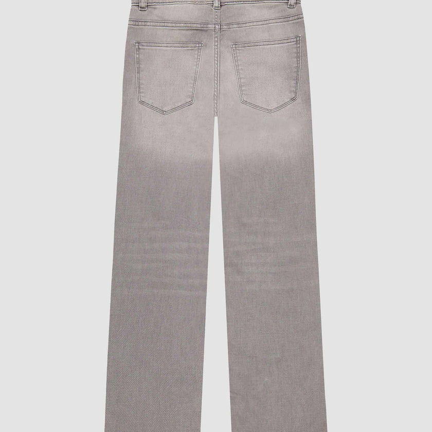 Benji Straight Pants | Washed Grey Knit