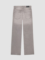 Benji Straight Pants | Washed Grey Knit