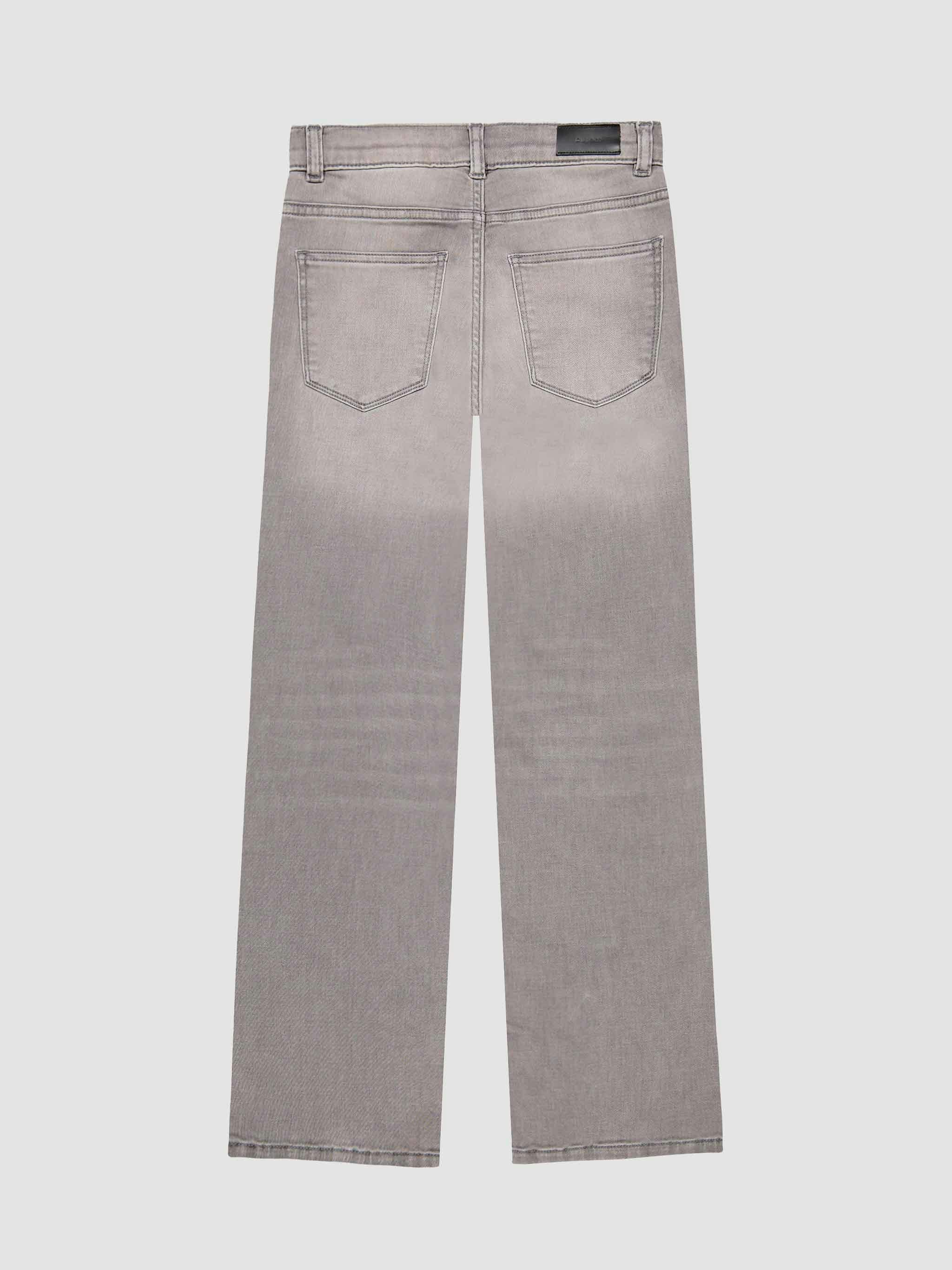 Benji Straight Pants | Washed Grey Knit