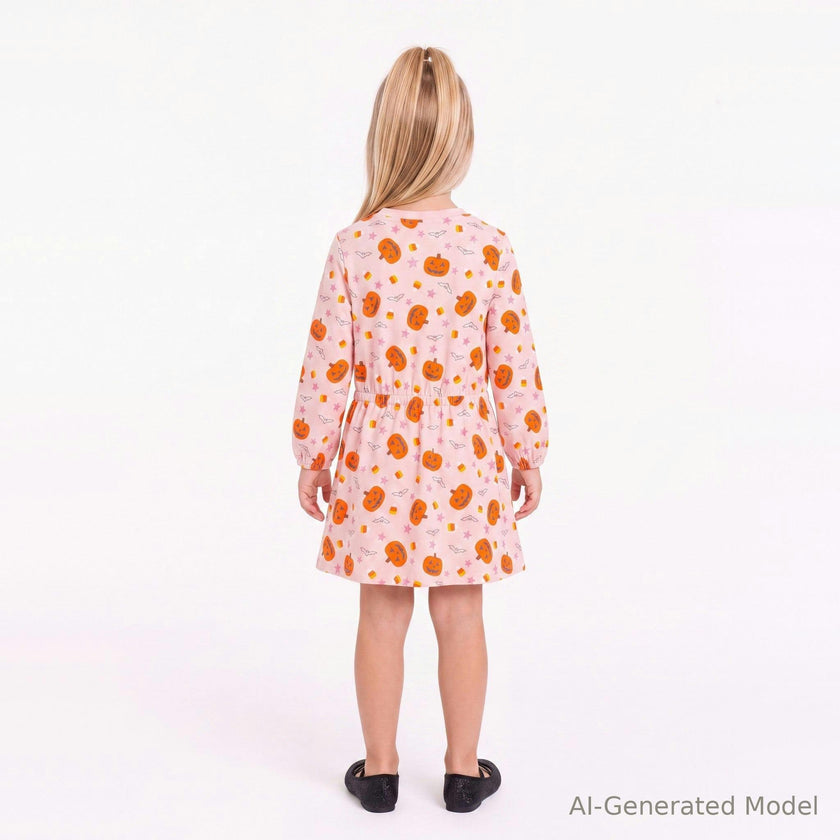 Girls Knit Dress | Pink Pumpkin Patch