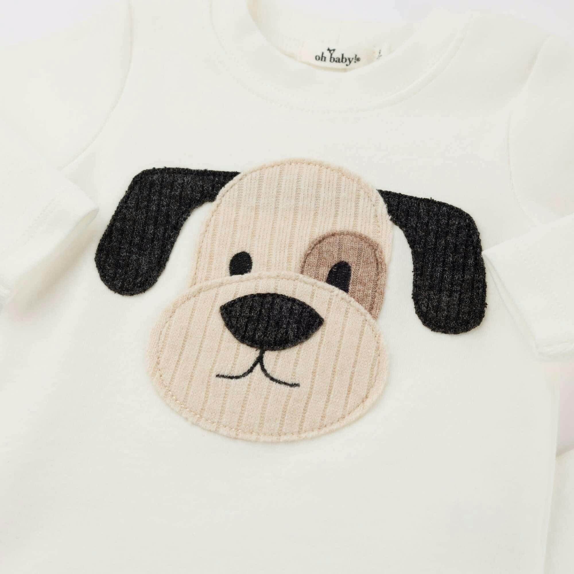 Face Applique L/S 2pc Set
