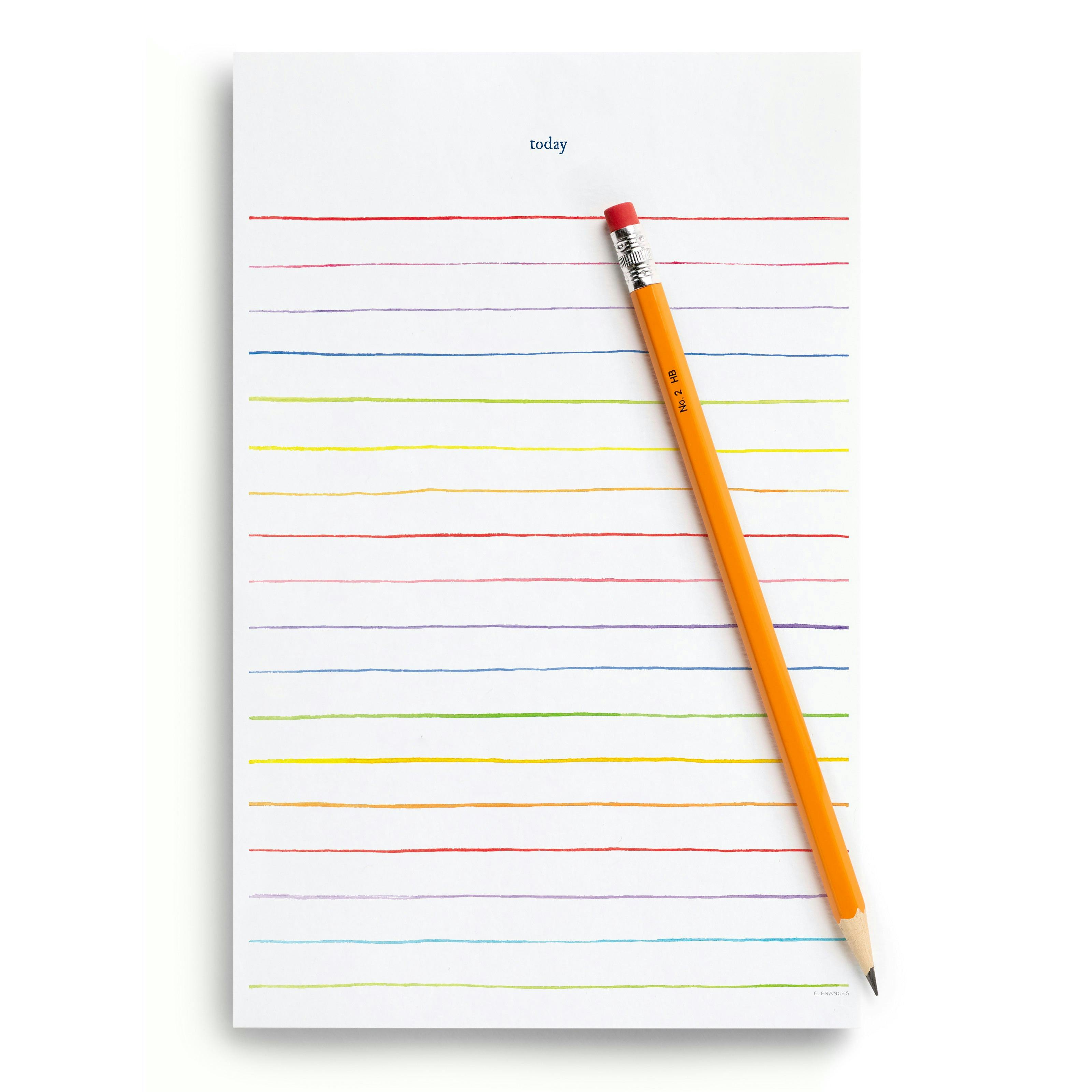 Multi-Striped Notepad
