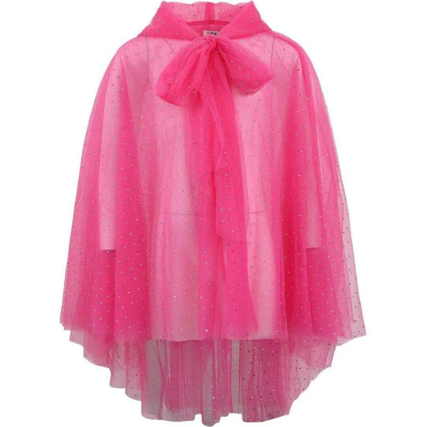 Hot Pink Crystal Cape