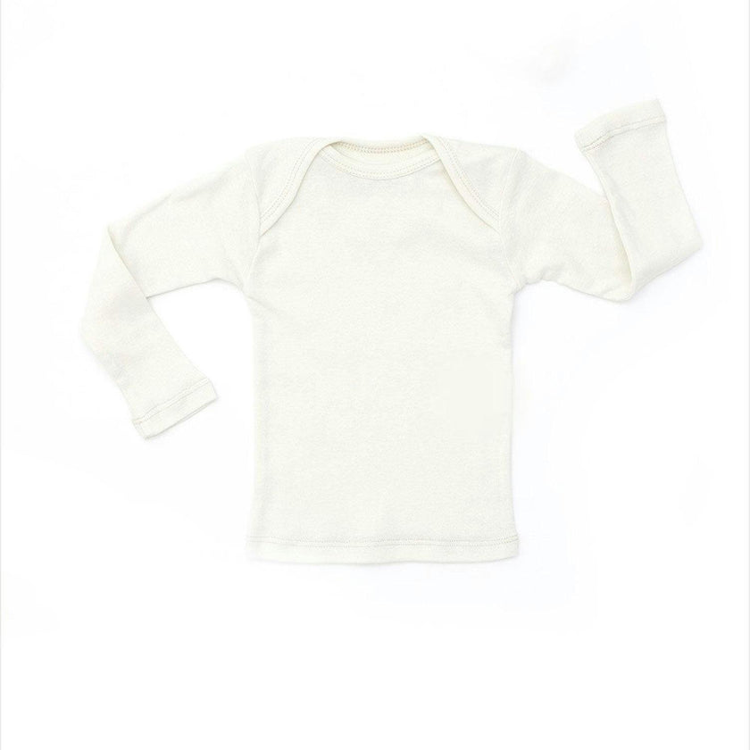 Lap Shoulder Tee Long Sleeve Charcoal