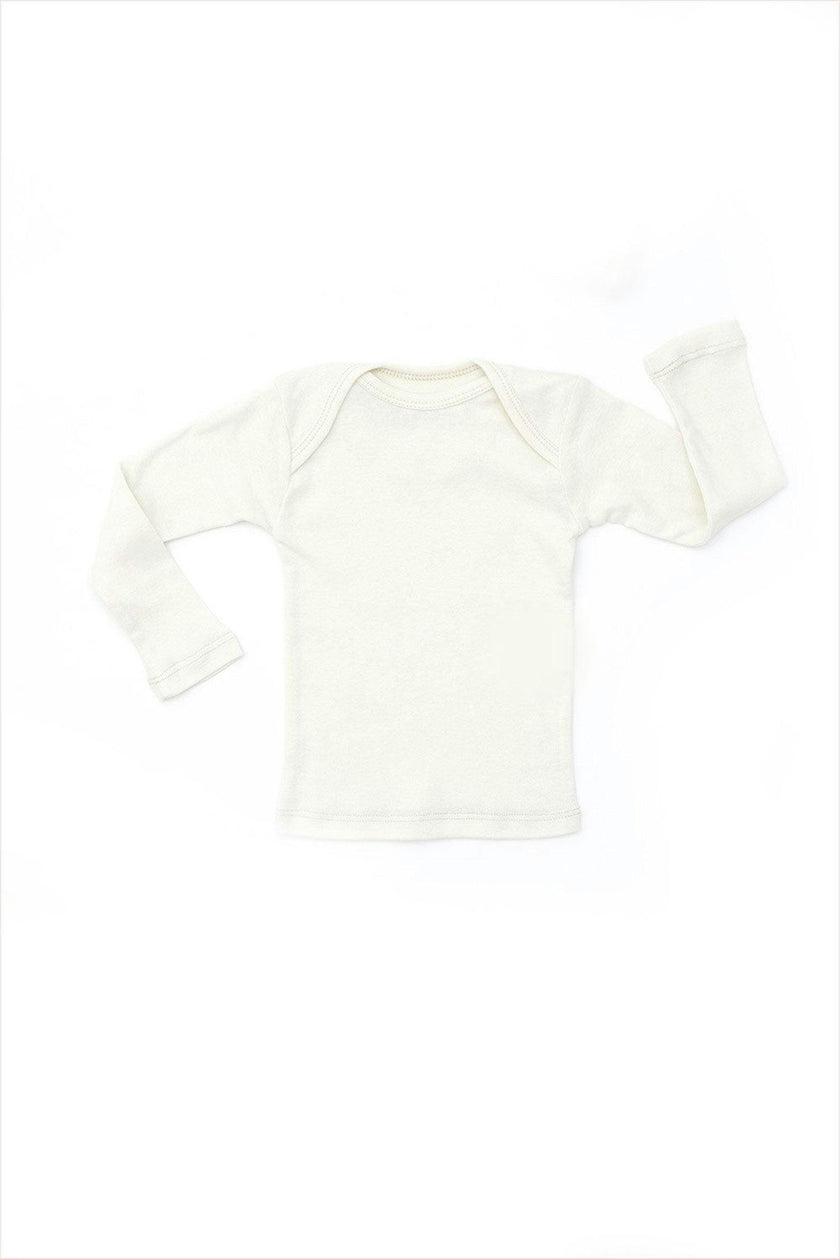 Lap Shoulder Tee Long Sleeve Sand