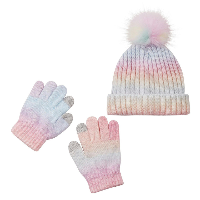 Kids Winter Hat & Glove Set
