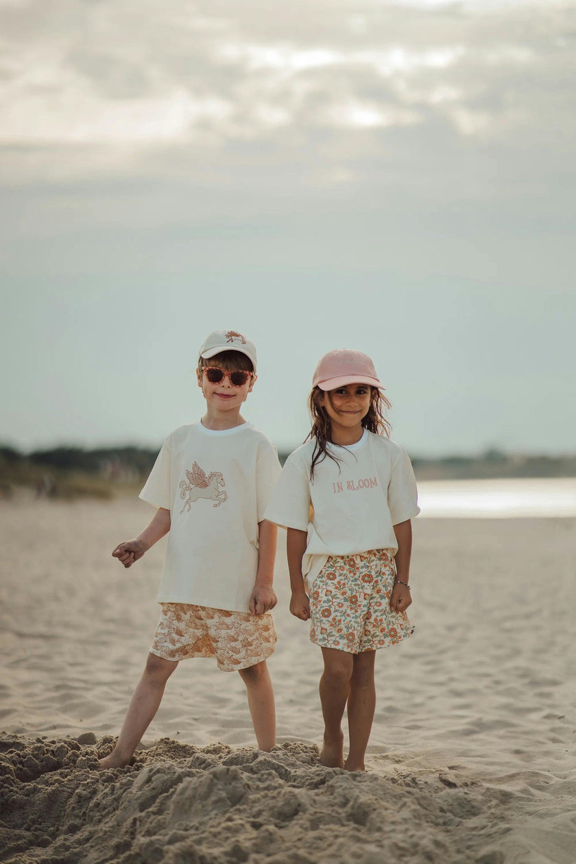 Oversized T-Shirt | Organic Cotton Jersey - In Bloom