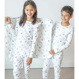 Ski Pups Boy Pima Long Pajama Set