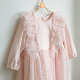 Pink Ruffle Ceremony Dress